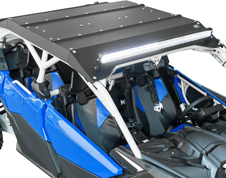 Aluminum Roof with LED Light Bar for Can-Am Maverick X3 MAX - Kemimoto