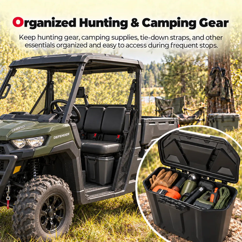 Organized Hunting & Camping Gear