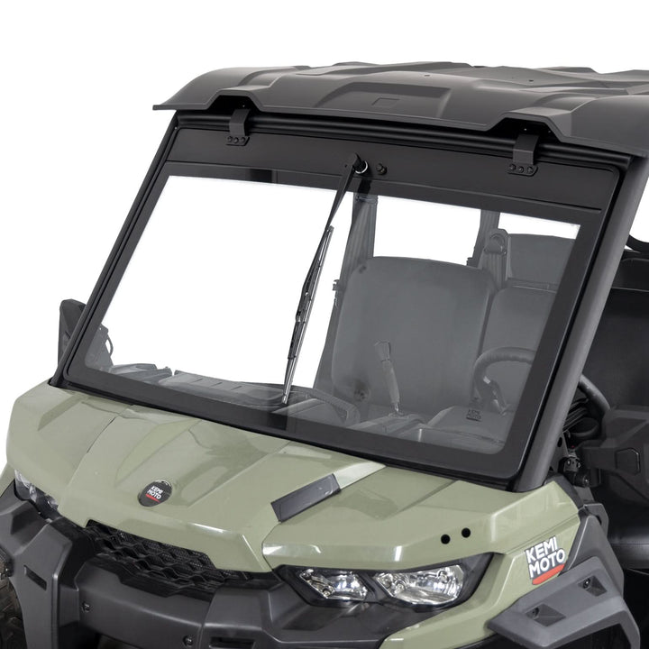 7mm Laminated Glass Windshield with Electric Wiper for Can-Am Defender & Defender MAX