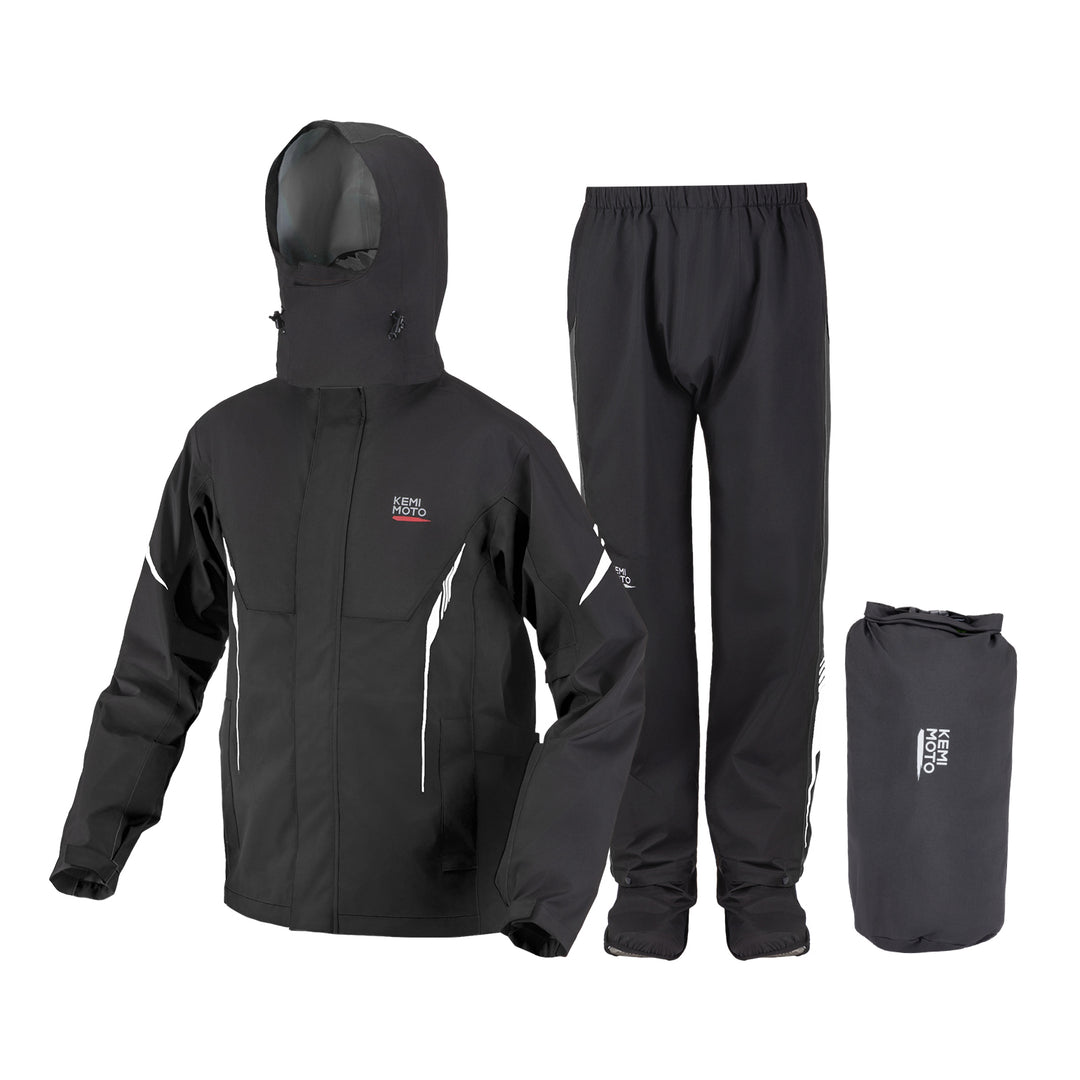 Waterproof Rain Suit For Motorcycle Riding - Kemimoto