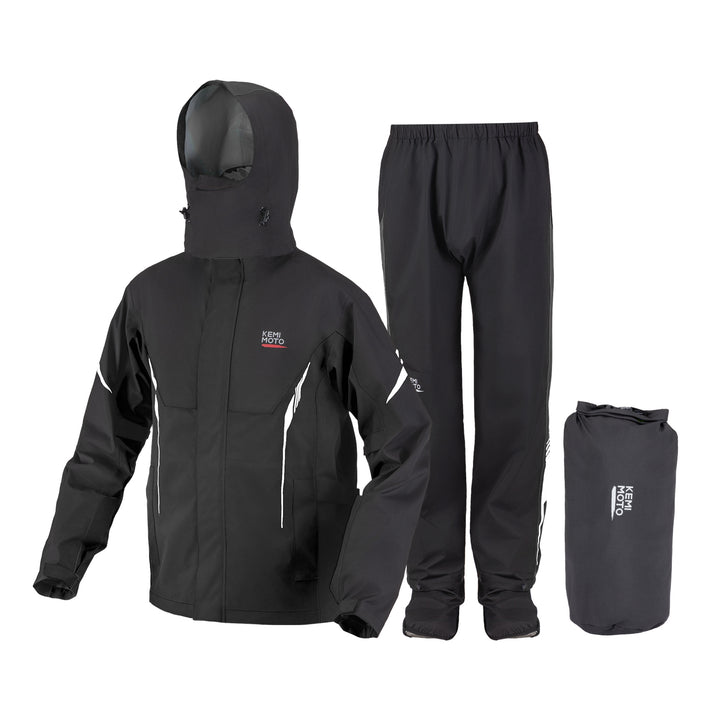 Waterproof Rain Suit For Motorcycle Riding - Kemimoto
