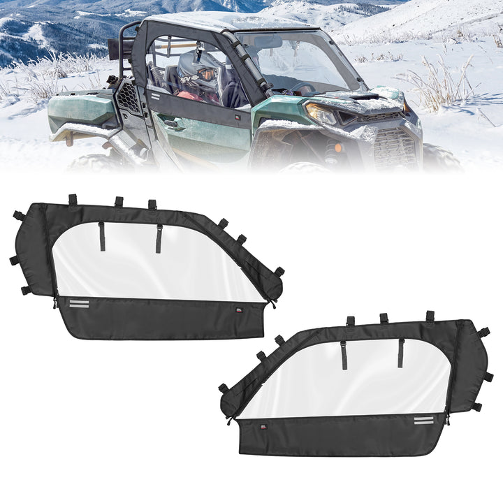 Soft Cab Enclosure Doors For Can-Am Commander(2021–2026)