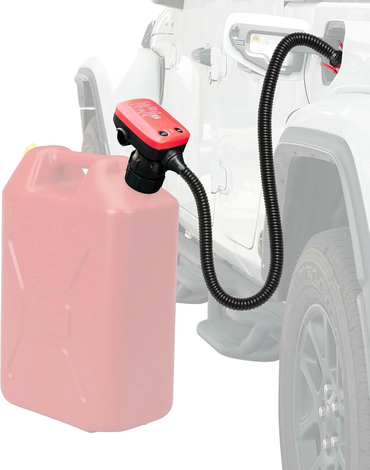 Kemimoto Rechargeable Fuel Transfer Pump with 4000mAh Lithium Battery Power