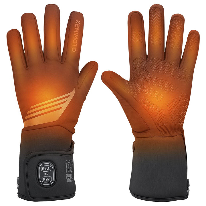 Heated Motorcycle Gloves with Touchscreen