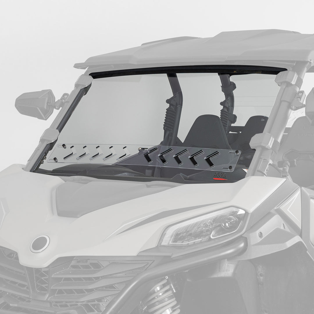 Adjustable Vented Front Windshield for 2023+ CFMOTO ZForce 950 Sport | 800 Trail - Kemimoto