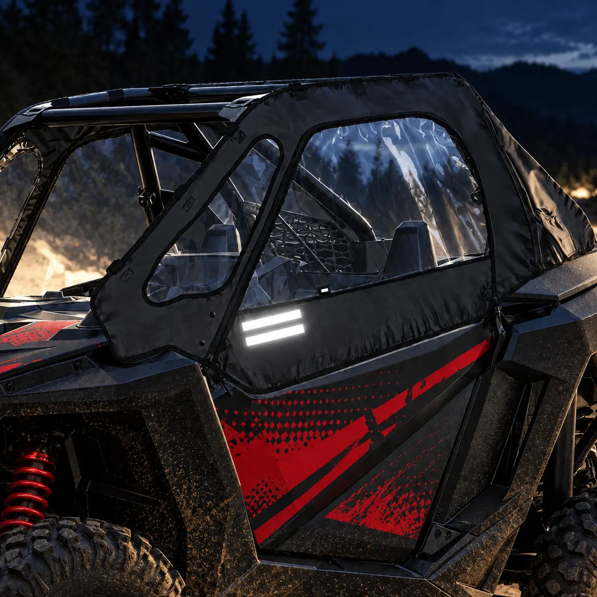 Reflective Strip Design — Improved Visibility in Low Light