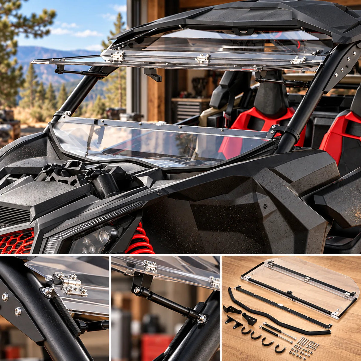 A More Direct Windshield Setup
