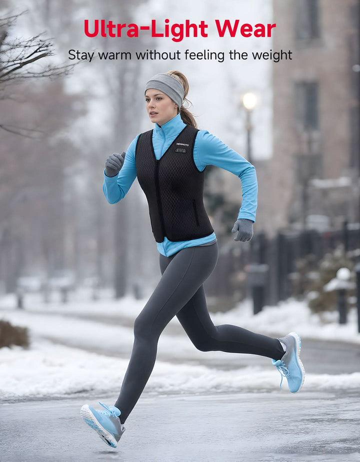 Women’s 6-Zone Heating Heated Vest with Battery Pack