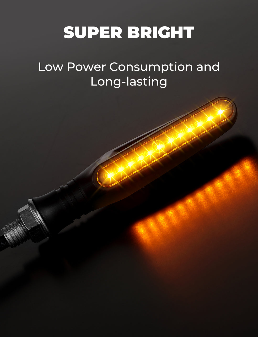 2PCS LED Turn Signals For Motorcycle & Dirt Bike