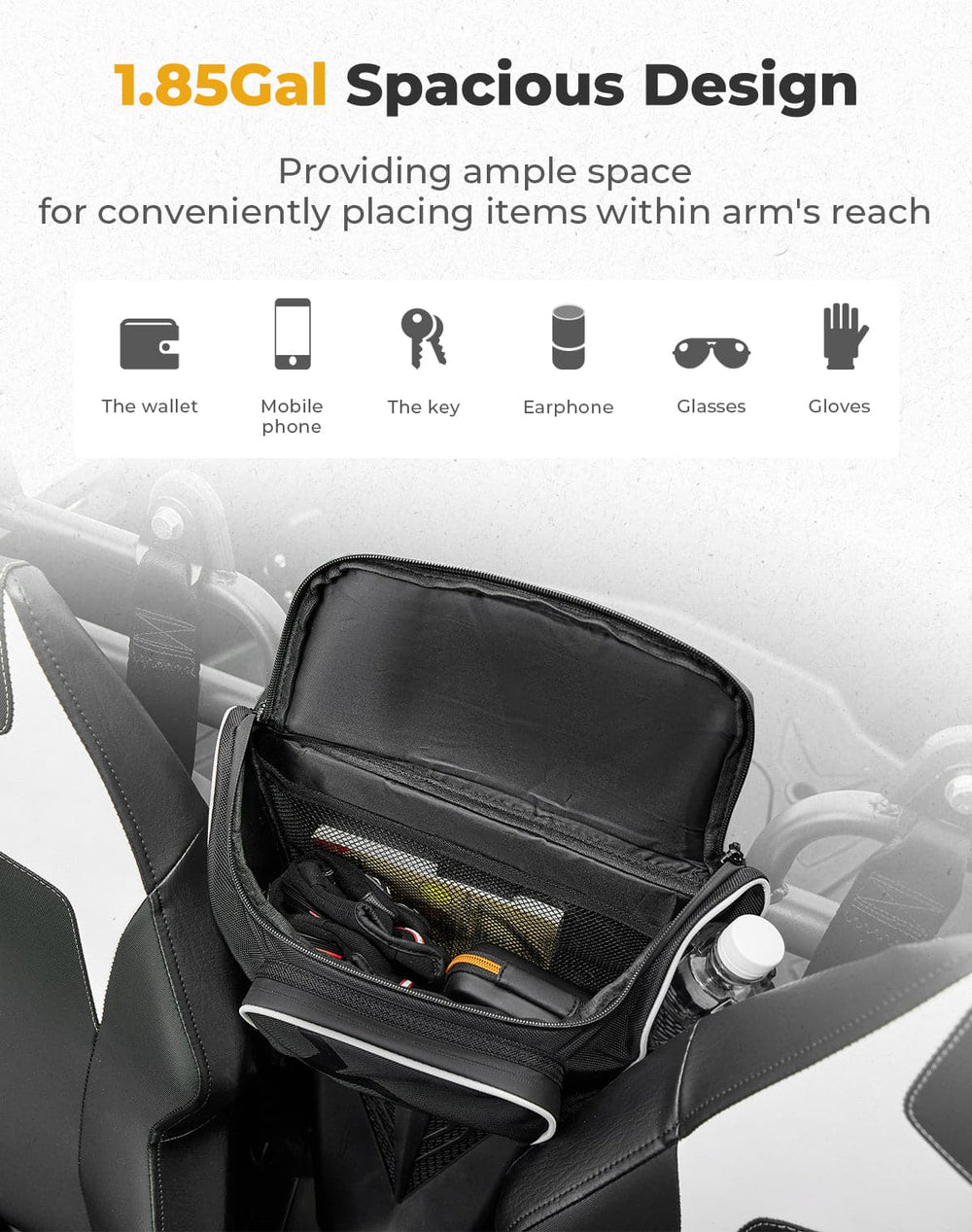 Storage Bag 1680D Fabric for CFMOTO ZForce 500 | 800 | 1000 - Kemimoto