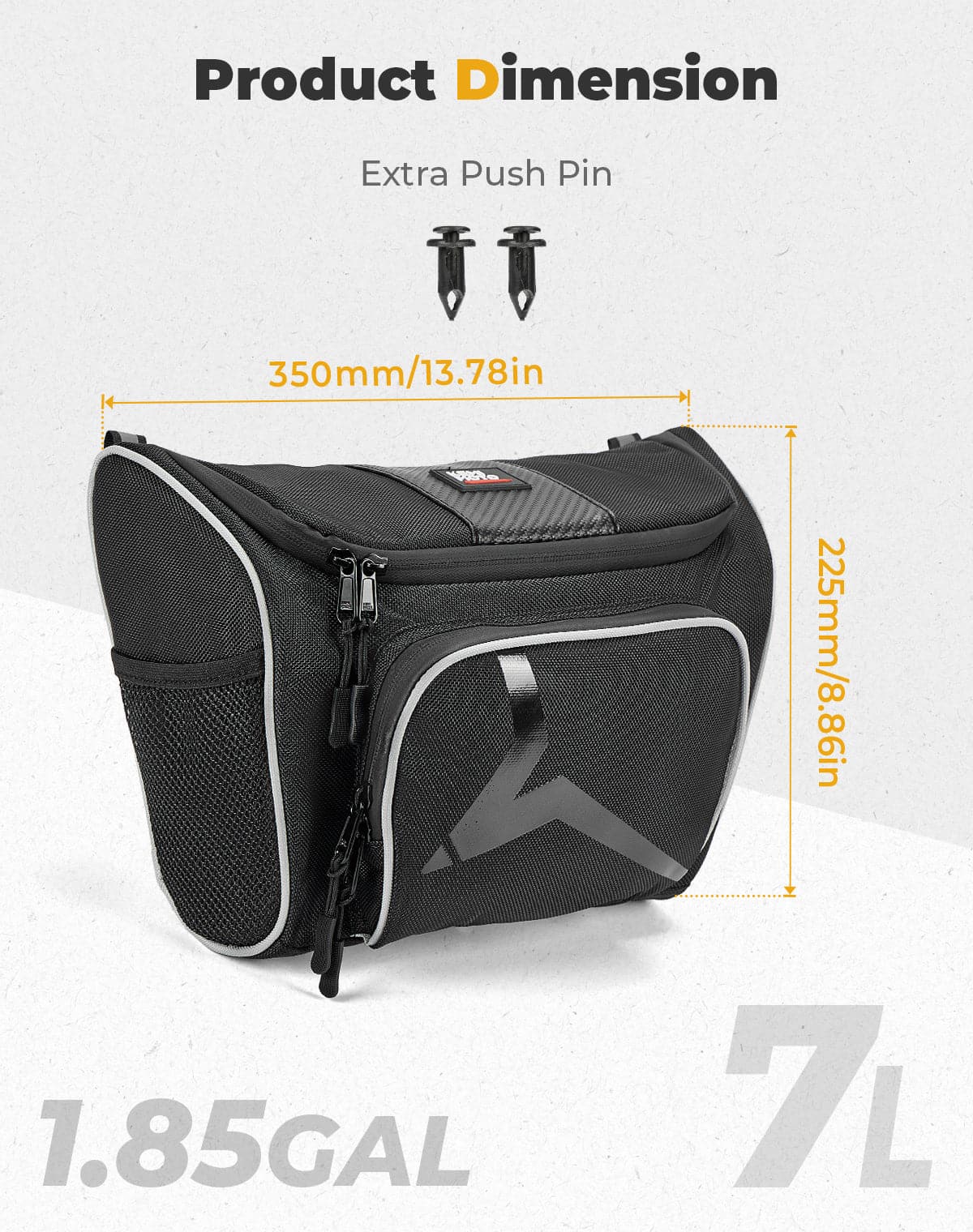 Storage Bag 1680D Fabric for CFMOTO ZForce 500 | 800 | 1000 - Kemimoto
