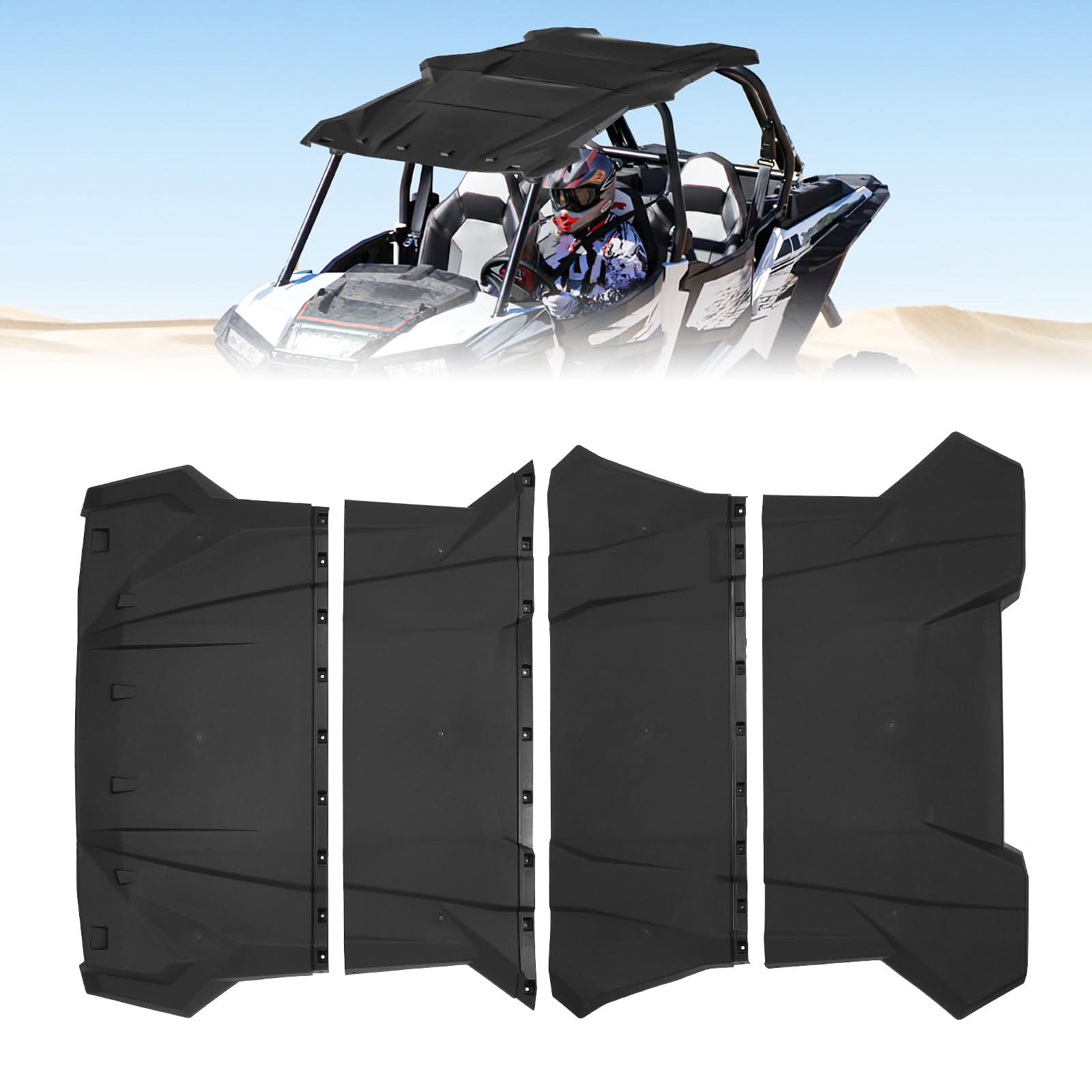 4-in-1 Sport Roof for Polaris RZR XP 4 1000 / XP 4 Turbo / 4 900 / S 4 1000 (2014-2023) - Kemimoto