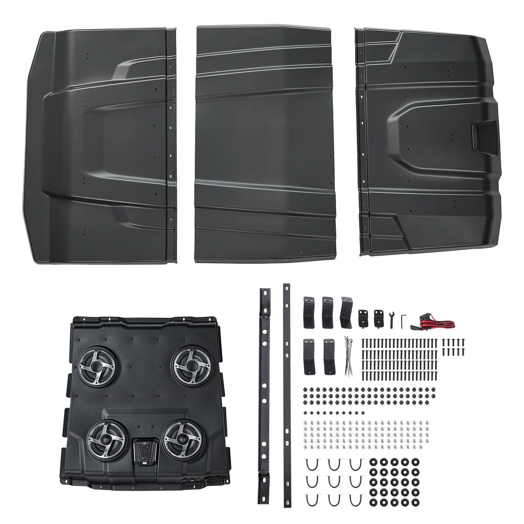 UTV Audio Roof System with 4 Speakers for RZR XP4 1000 (2014-2023) - Kemimoto