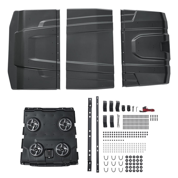 UTV Audio Roof System with 4 Speakers for RZR XP4 1000 (2014-2023) - Kemimoto