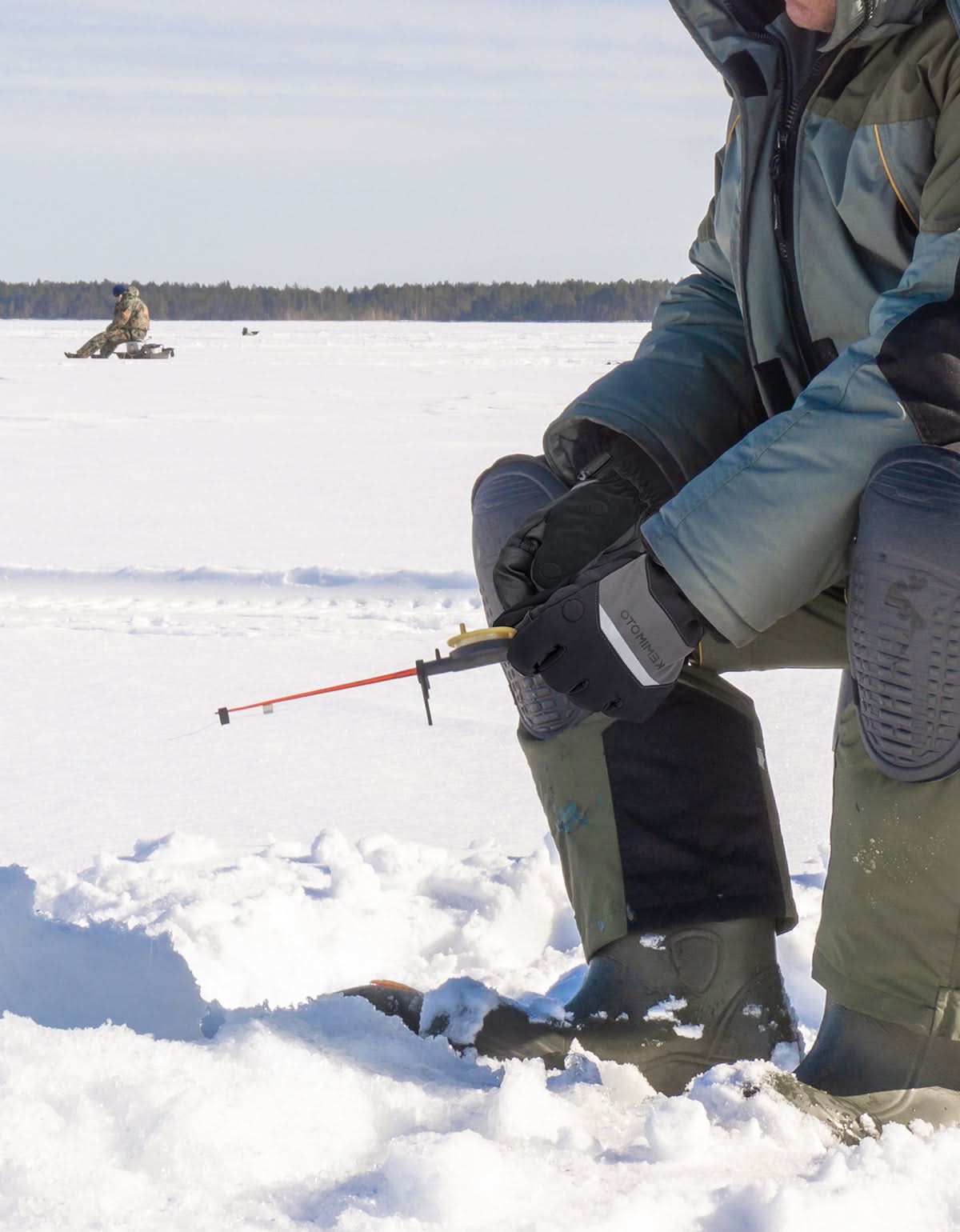 Men’s Heated Gloves 7.4V Battery Touchscreen Waterproof Winter (2PCS) - Kemimoto