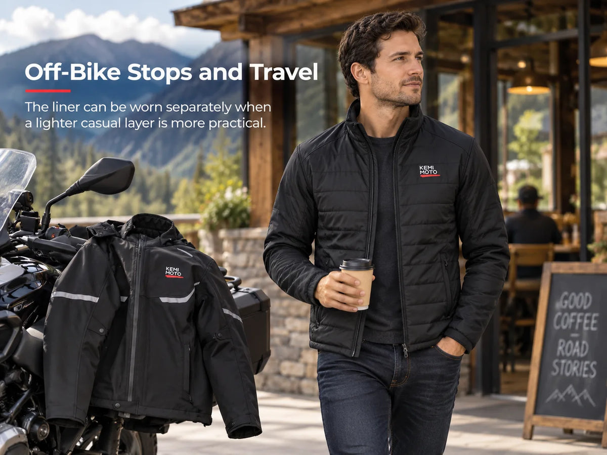 Off-Bike Stops and Travel