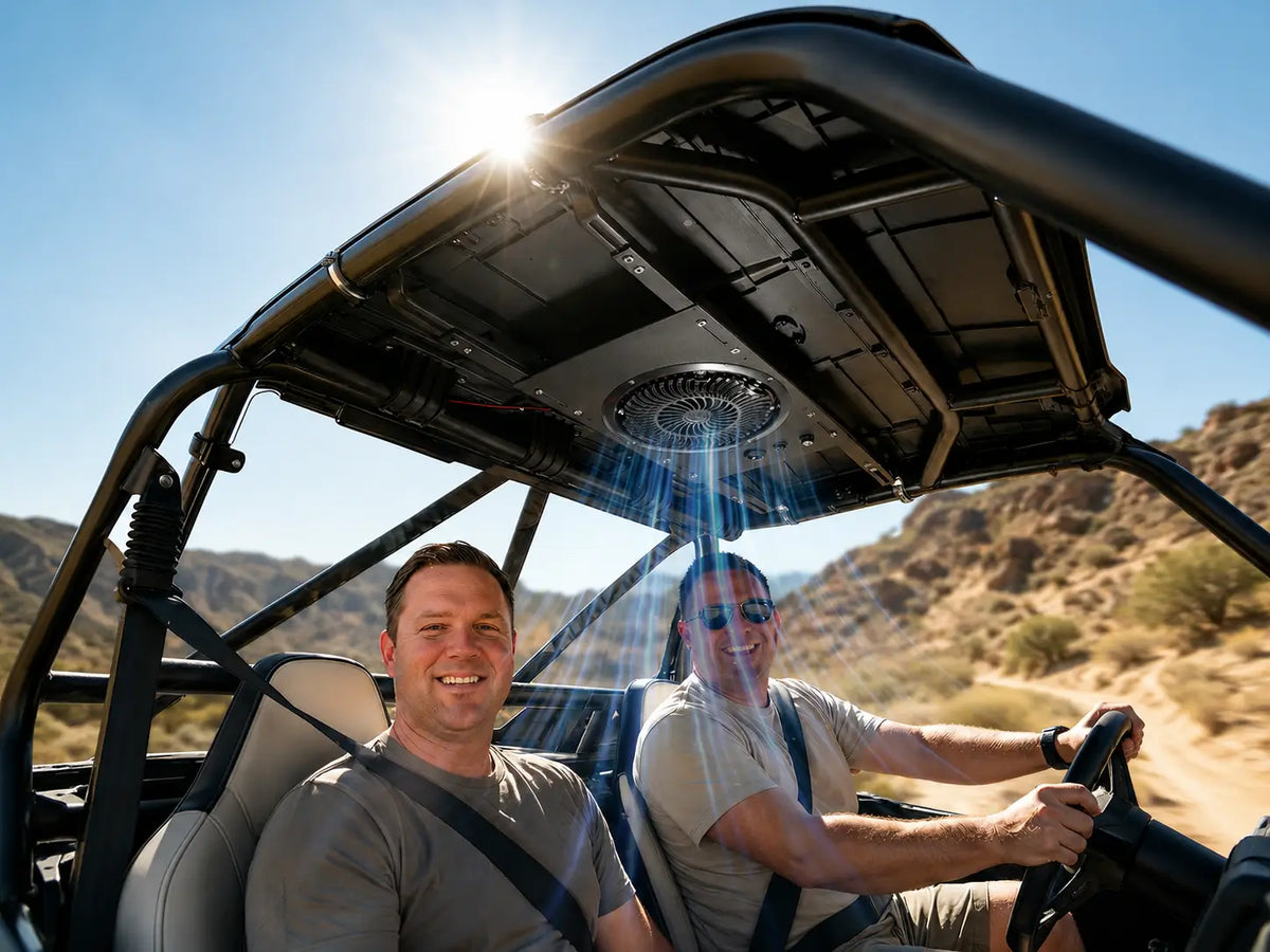 Hot summer trail rides