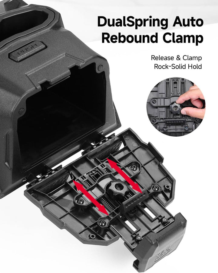 Spring Back Tablet Holder for Polaris Ranger 1000 / XP 1000 / Crew - Kemimoto