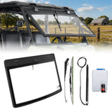 Parabrisas abatible de cristal Power Flip compatible con Can-Am Defender