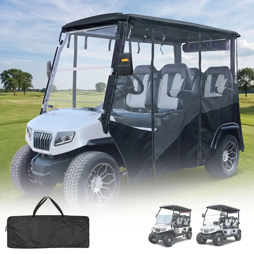 Golf Cart Enclosure For Evolution D5 Maverick Ranger 4