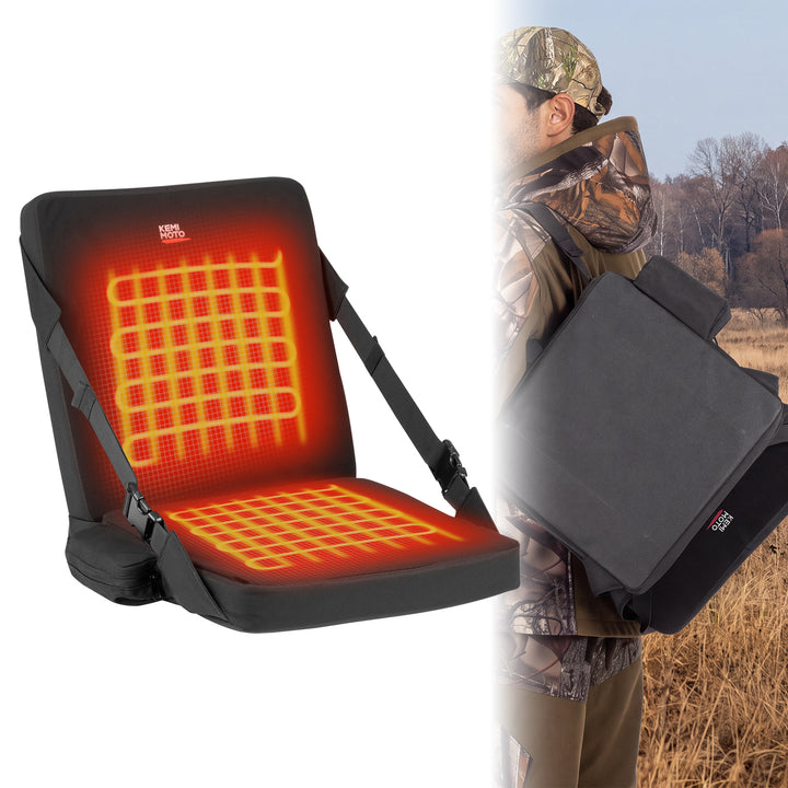 Heated Hunting Seat Cushion with 10000mAh Battery