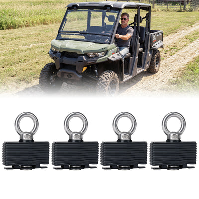 UTV/ATV Universal Bed Tie Down Anchor Kit (4PCS)