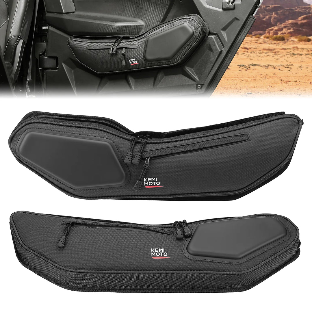 Front Door Storage Bags with 5mm Knee Pads for Polaris RZR Pro XP / Pro R / Pro S 2025-2026