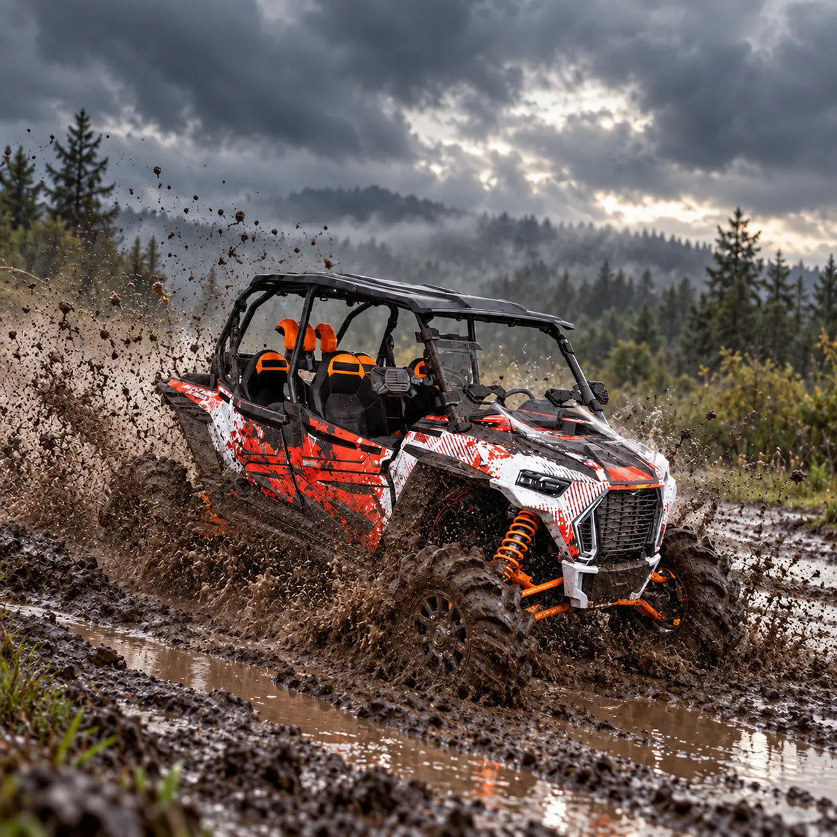 Wet and Muddy Conditions