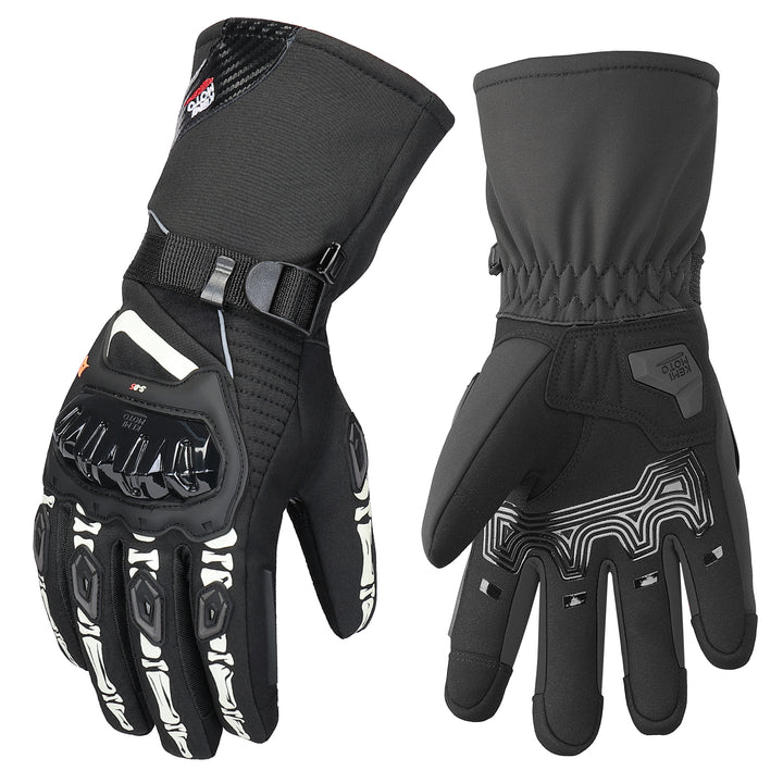 Rainproof Riding Warm Gloves with Touchscreen for Motorcycle Riding