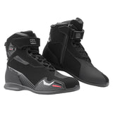 Botas de motocicleta al tobillo para hombre para montar y viajar