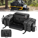 Upgraded 85L ATV Bag with Cooler, Built-in Metal Support Frame