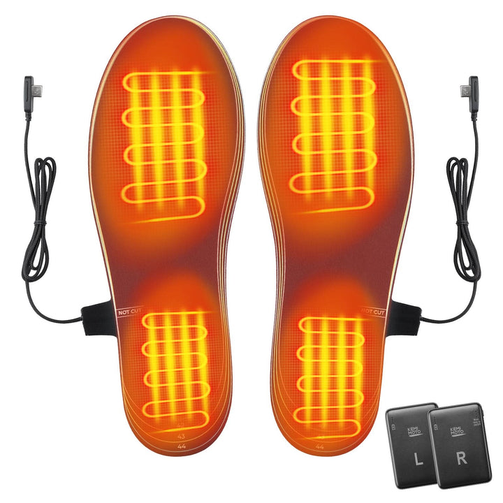 Heated Insoles APP Control Full Foot Heat Trim-to-Fit 5000mAh