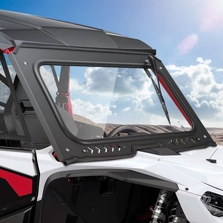 8MM Glass Windshield with Wiper for Honda Talon 1000