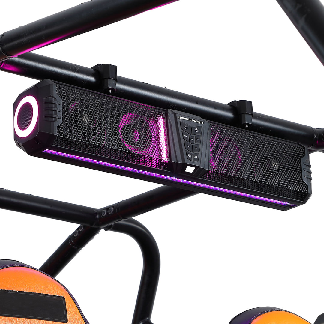 KEMIMOTO Midnight 60 UTV Sound bar - Kemimoto