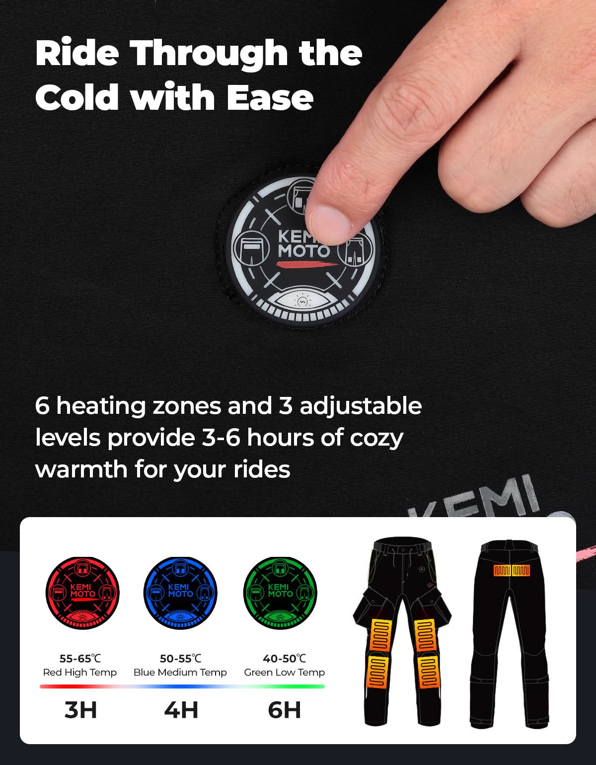 Heated Pants - Kemimoto