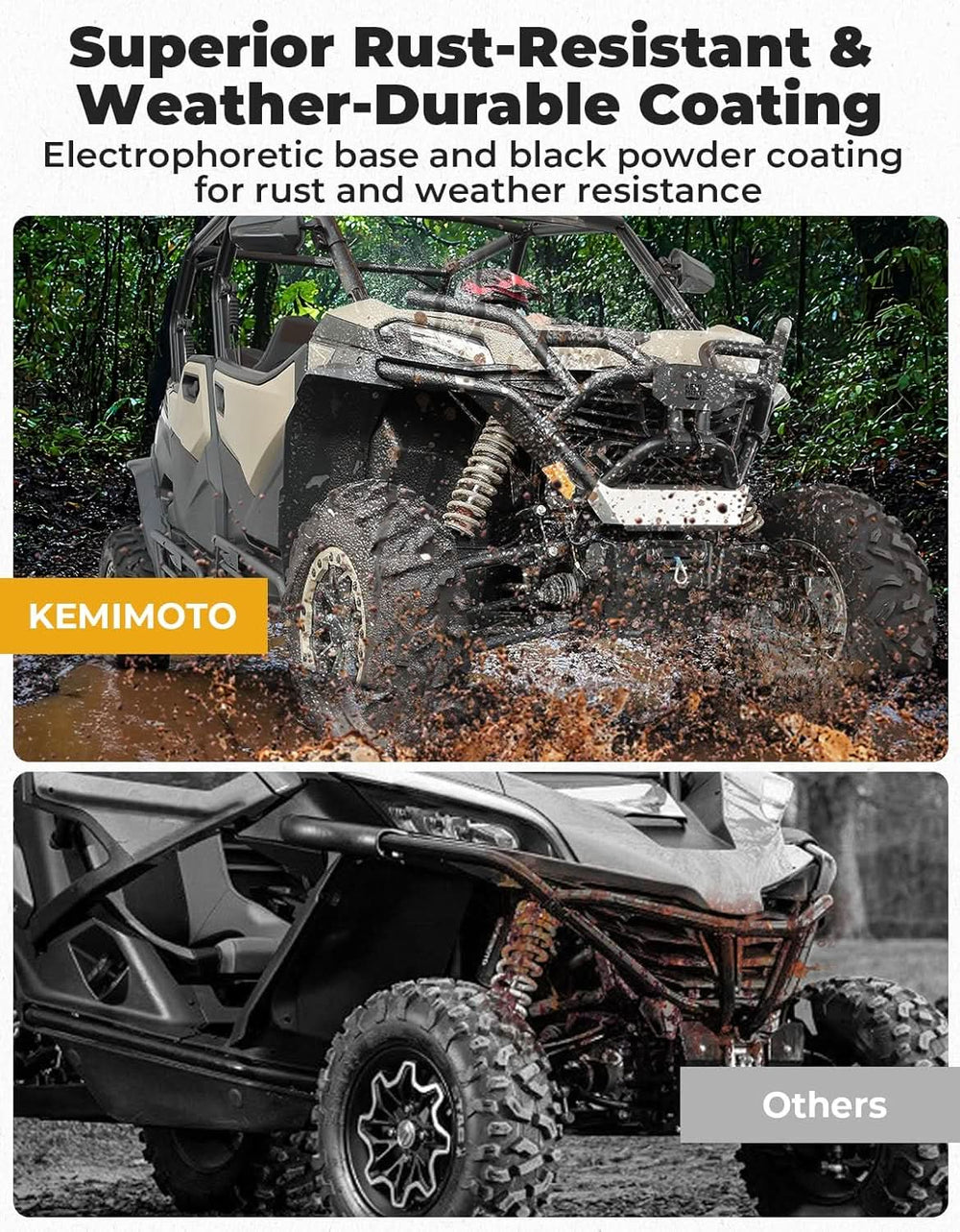 Kemimoto Front Bumper for CFMOTO ZForce 950 Sport | 950 Trail | 800 Trail 