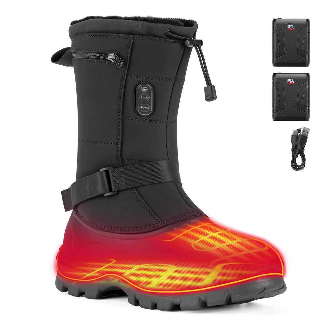 Men’s Heated Snow Boots – 10H Battery Life