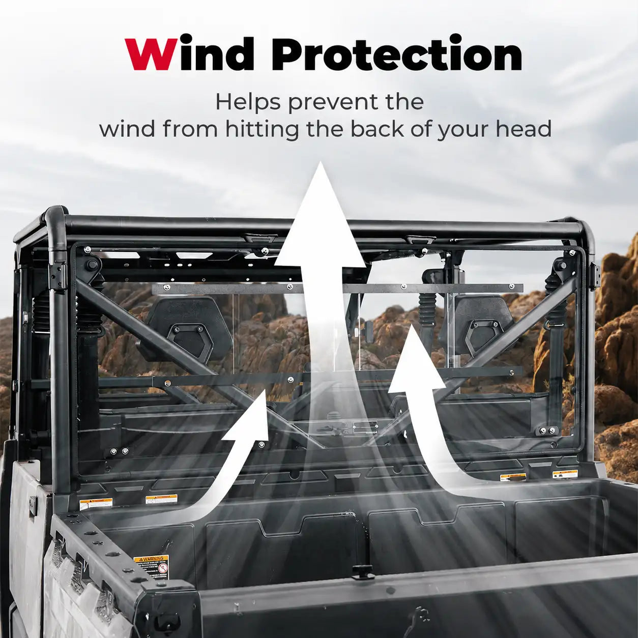 Trail Protection at the Windshield