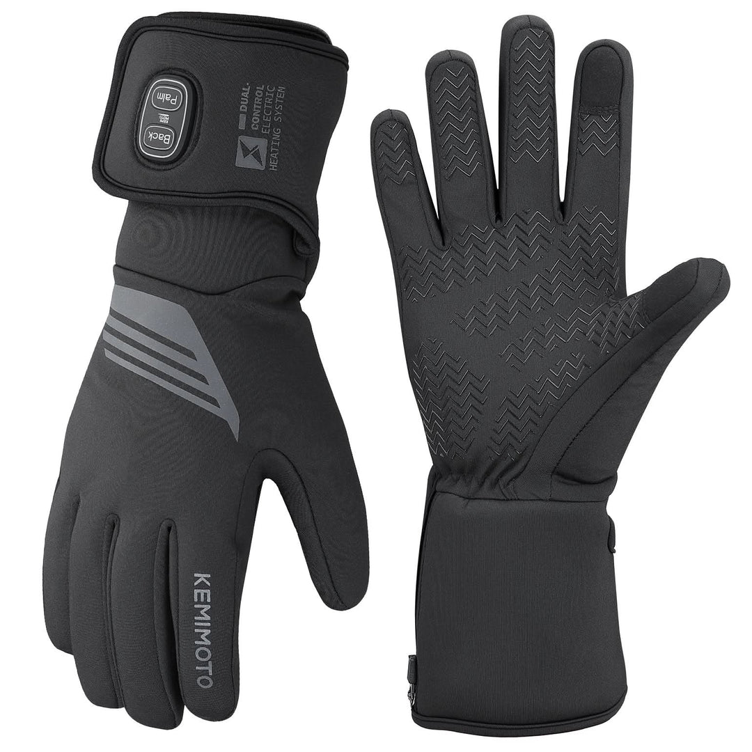 Heated Motorcycle Gloves with Touchscreen