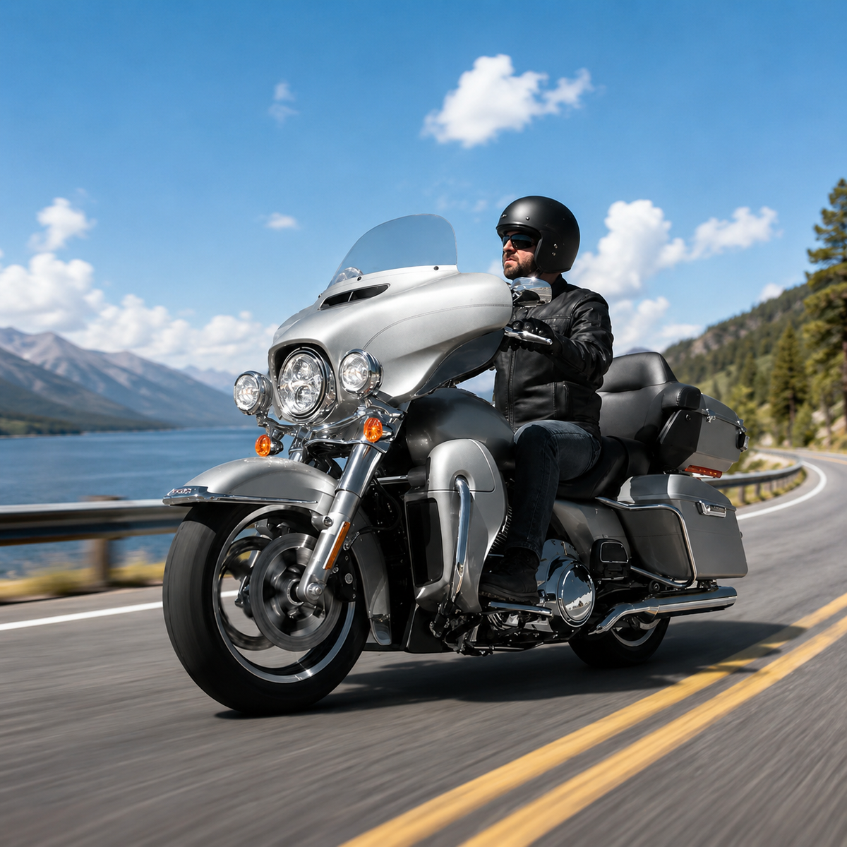 Daily cruising for riders who want more leg room