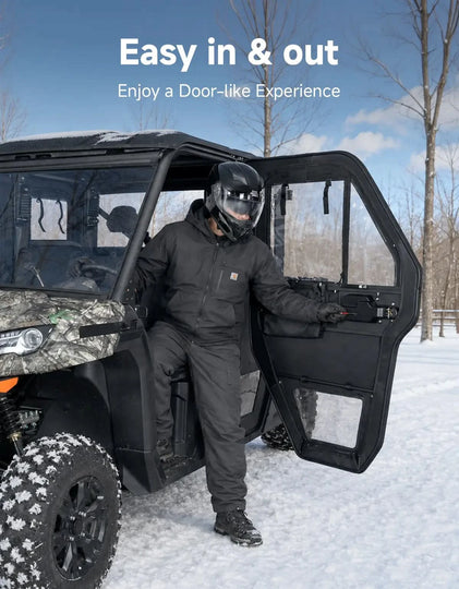 UTV Doors with Steel Frame For CFMOTO Uforce 1000 XL