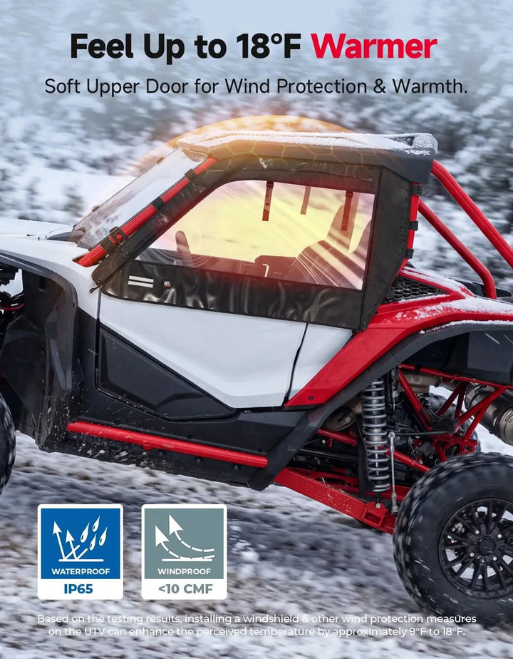 Soft Upper Doors For Honda Talon 1000X 1000R