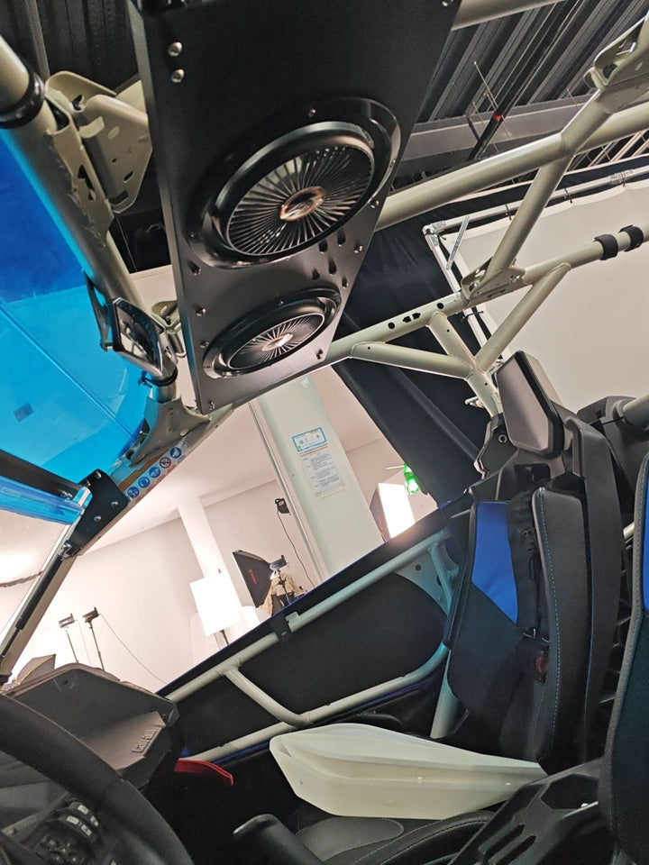 Overhead Fan for UTV with 57-41 inch Roof Width for Can-Am Polaris CFmoto - Kemimoto