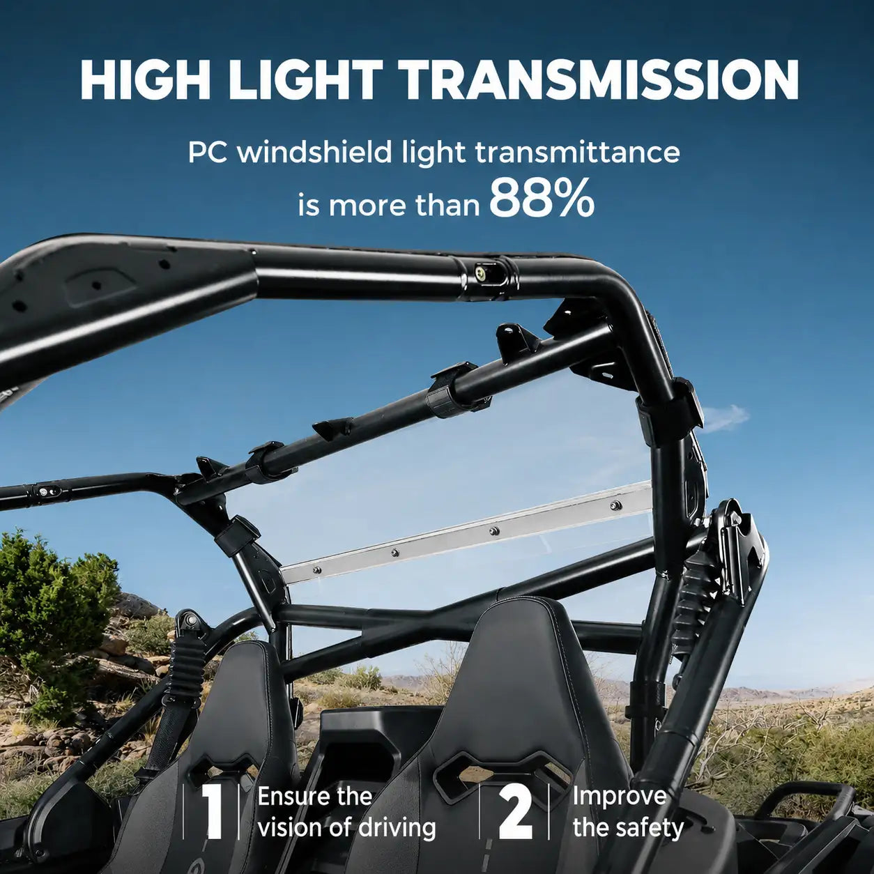 Trail Visibility without an Open Cab