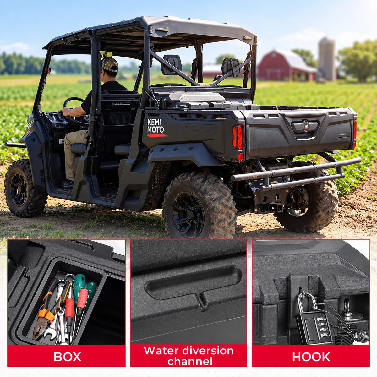 Carry heavier gear with added peace of mind