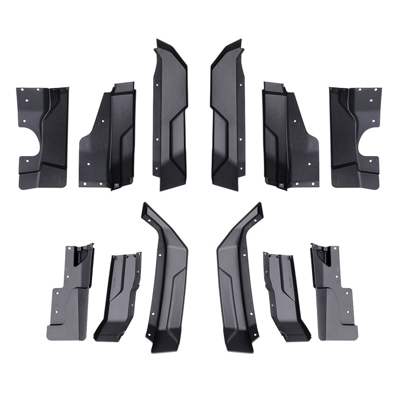 Front and Rear Fender Flares for Polaris Xpedition XP XP5/ ADV ADV5 2024+ - Kemimoto