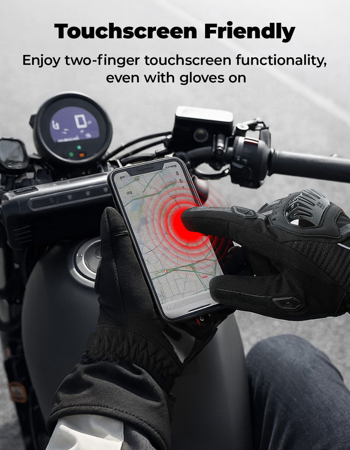 Motorcycle Winter Warm Gloves - Kemimoto