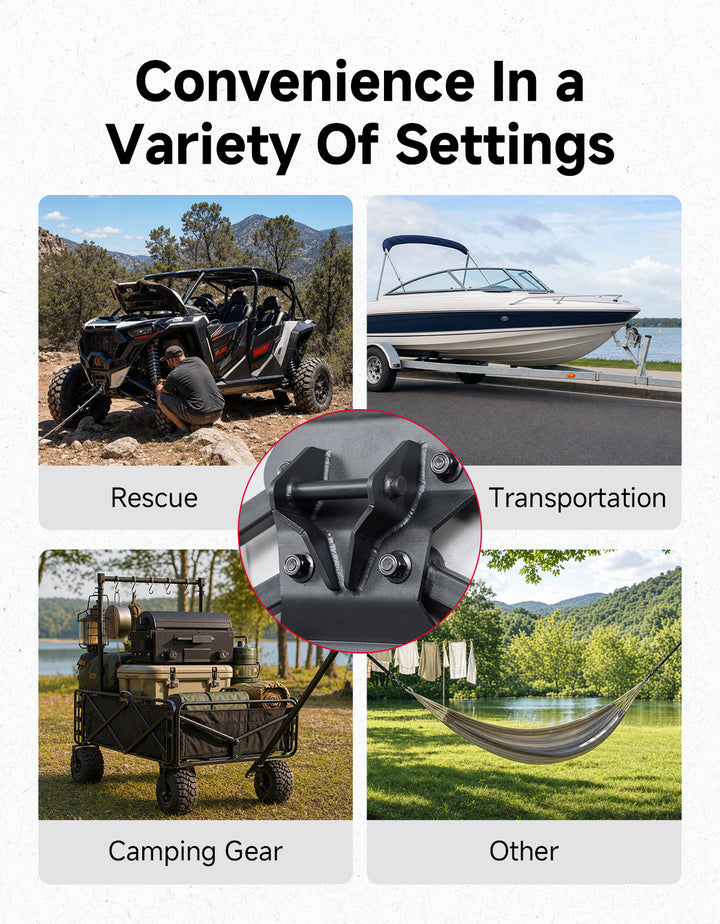72" Rear Radius Rod Kit Fit Can-Am Maverick X3 / X3 MAX(2016–2026)