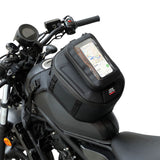 Motorcycle Tank Bag 13-16L Waterproof Hard Shell with Phone Holder