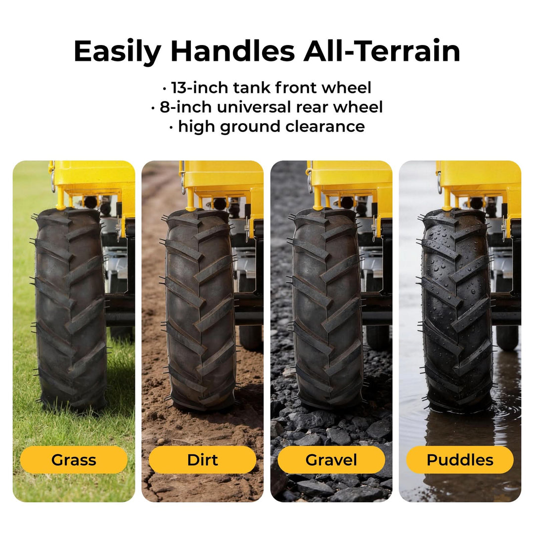 BougeRV GC660 Electric Utility Garden Cart - Kemimoto